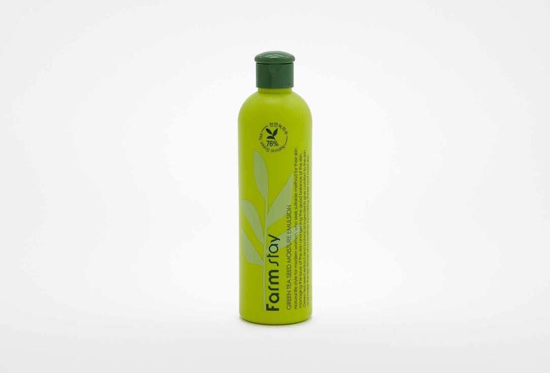 Увлажняющая эмульсия с семенами зеленого чая, 300 мл Farm Stay Green Tea Seed Moisture Emulsion 
