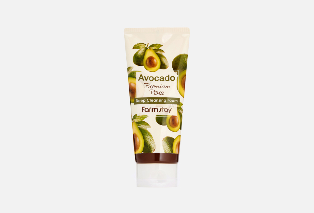 Изображение товара Пенка для умывания Farm Stay AVOCADO PREMIUM PORE DEEP CLEANSING FOAM