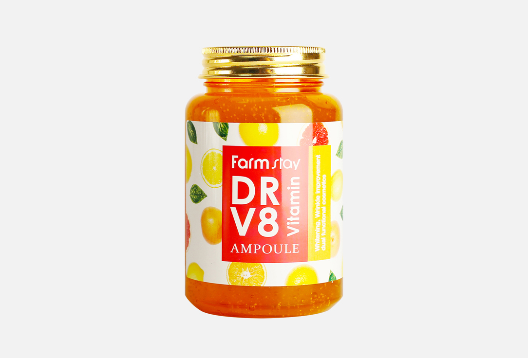 Ампульная сыворотка с витаминами Farm Stay DR-V8 Vitamin Ampoule 