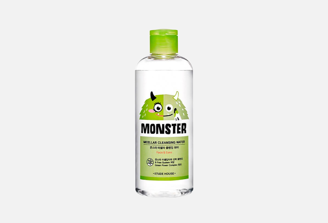 Мицеллярная вода Etude house Monster Micellar Cleansing Water 
