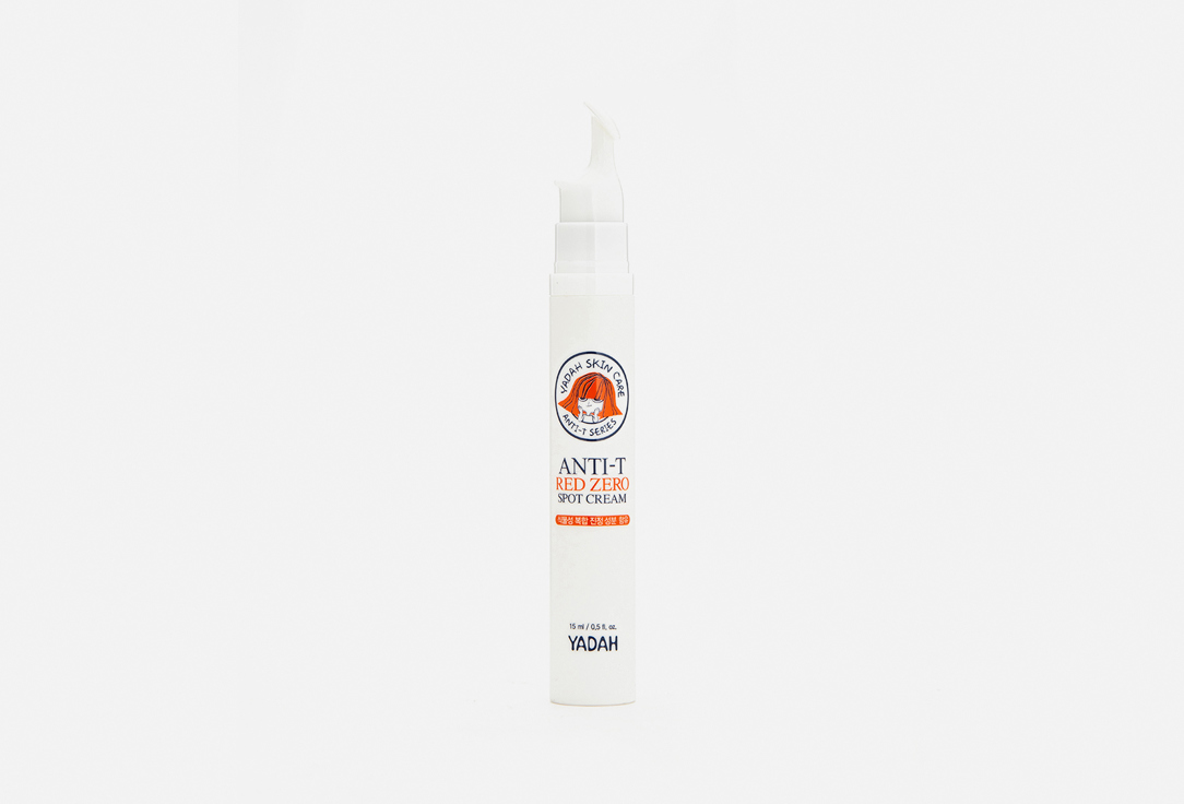 Изображение товара Точечный крем для проблемной кожи лица Yadah ANTI-T RED ZERO SPOT CREAM 15 мл