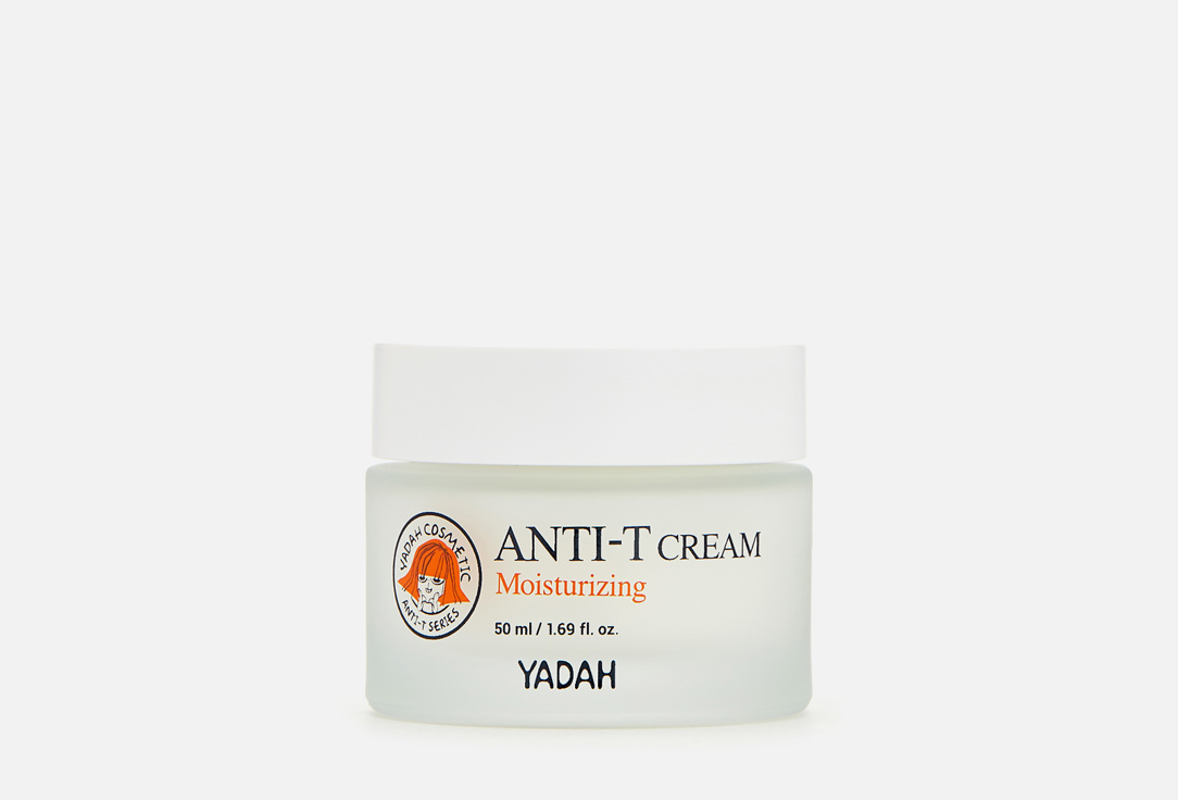 Увлажняющий крем для проблемной кожи YADAH ANTI-T MOISTURIZING CREAM 50 мл yadah cactus cream увлажняющий крем для лица 50 мл