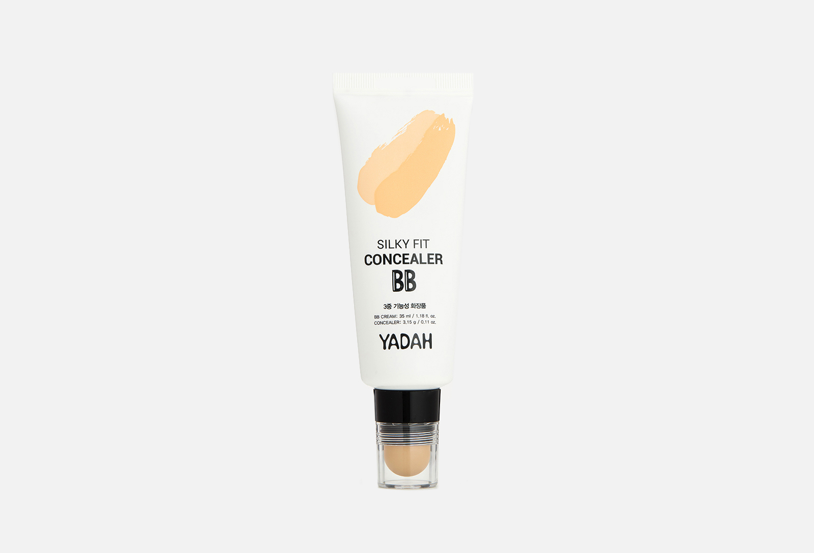 Yadah ВВ крем 2 в 1 SILKY FIT CONCEALER BB 21 LIGHT BEIGE 35 мл — купить в Москве