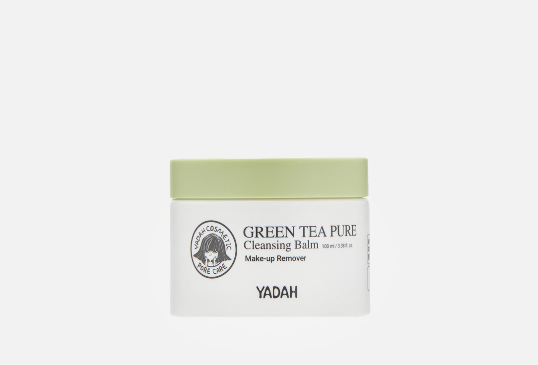 Очищающий бальзам с зелёным чаем YADAH GREEN TEA PURE CLEANSING BALM 100 мл пенка для умывания с зеленым чаем cleansing foam green tea 100мл