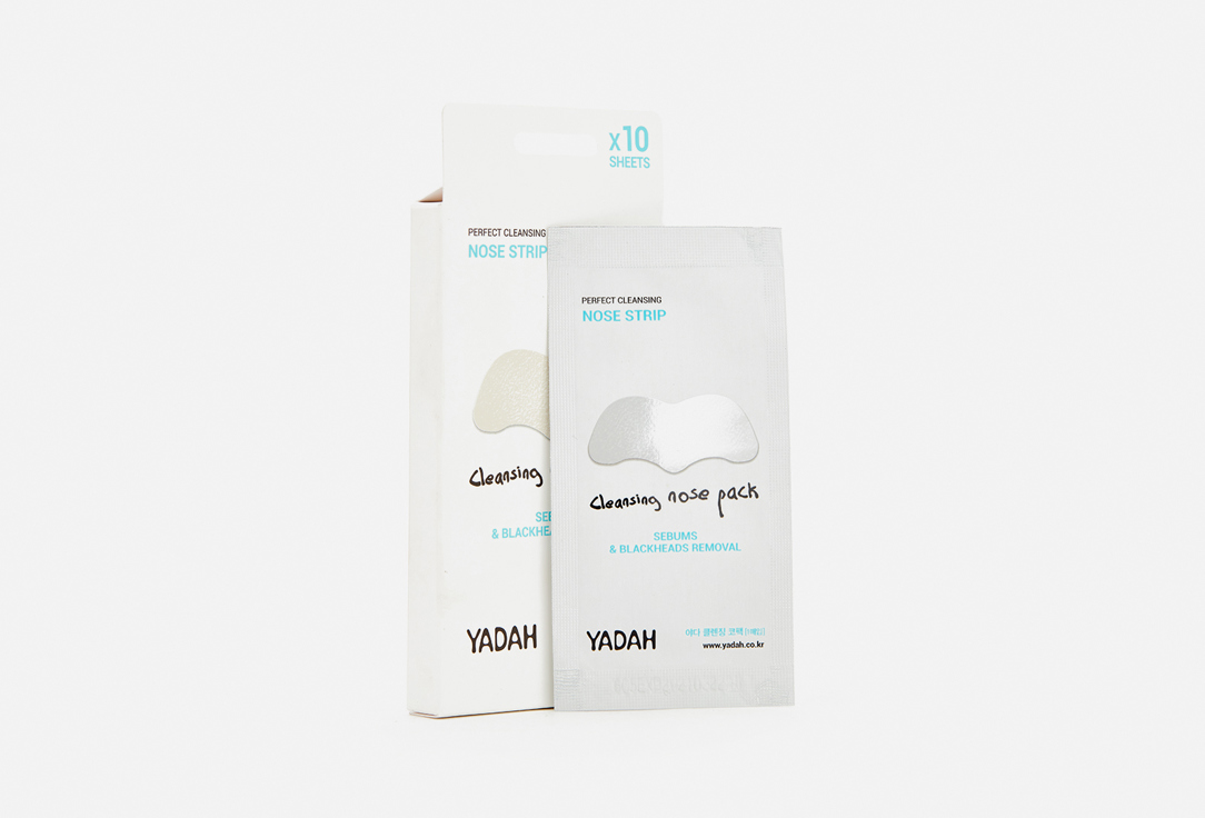 

Очищающие патчи для носа YADAH, CLEANSING NOSE PACK 10 шт
