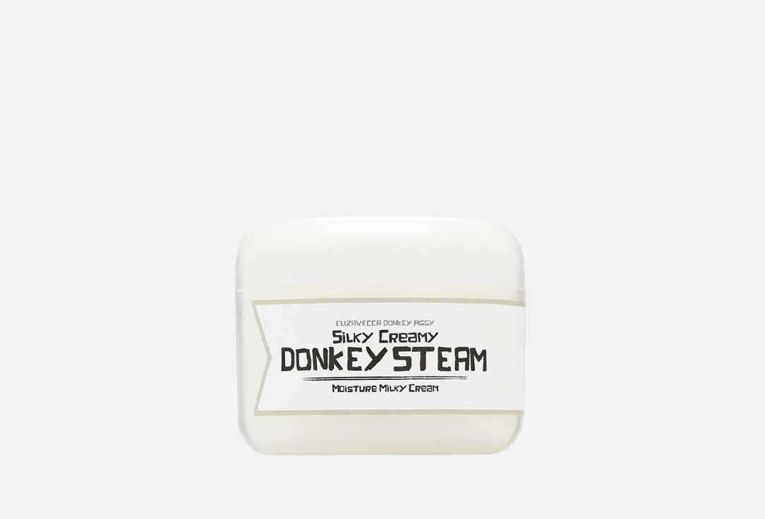 

крем для лица ELIZAVECCA, Donkey Piggy Silky Creamy Donkey Steam Moisture Milky Cream 100 мл