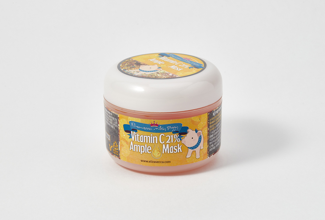 Маска для лица с витамином С  Elizavecca Milky Piggy Vitamin C 21% Ample Mask 