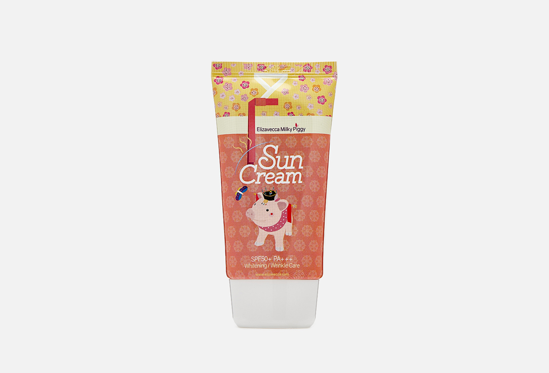 Солнцезащитный крем для лица SPF50+ PA+++ Elizavecca Milky Piggy Sun Cream 
