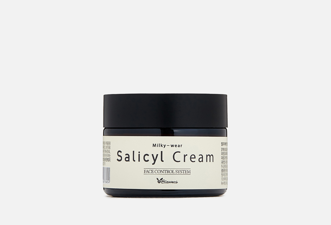 Крем для лица ELIZAVECCA Milky-wear Salicyl Cream 50 мл elizavecca milky wear натуральное очищающее масло на 90% из оливкового масла 300 мл 10 14 жидк унции