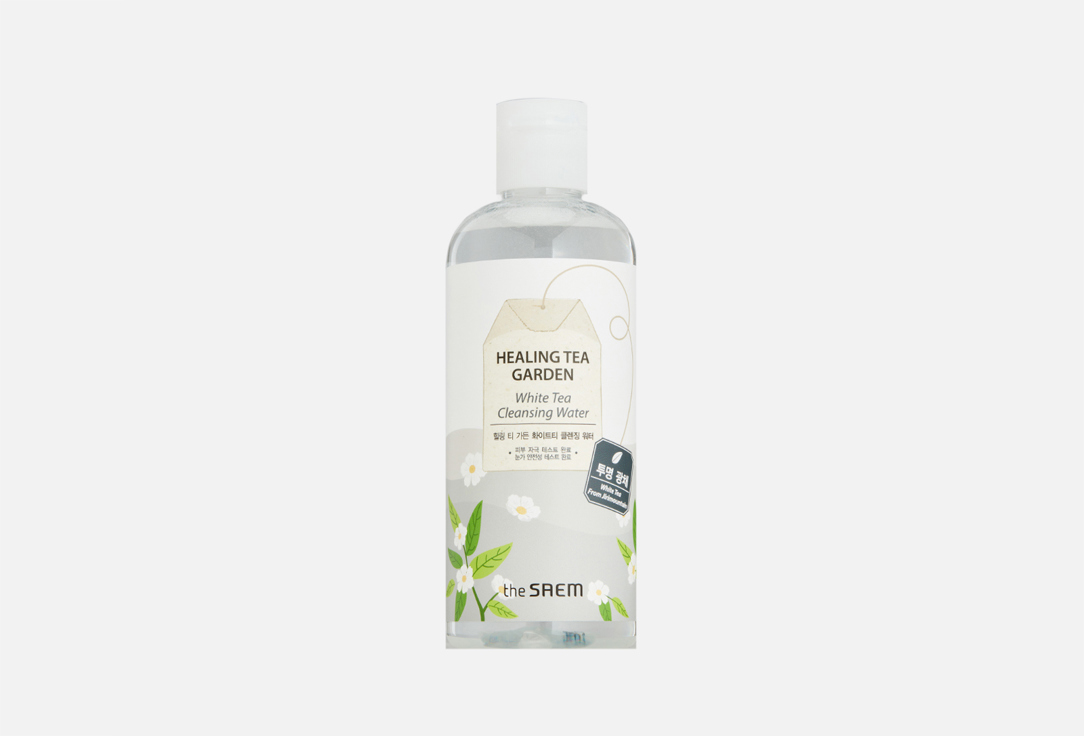 Изображение товара Средство для снятия макияжа (Вода очищающая увлажняющая с экстрактом белого чая) THE Saem Healing Tea Garden White Tea Cleansing Water