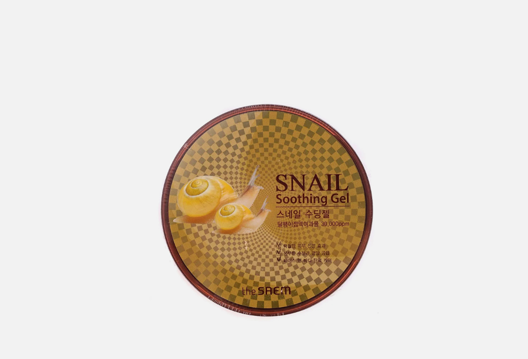 Гель для лица и тела THE SAEM Snail 300 мл универсальный увлажняющий гель snail 99% soothing gel 260 мл
