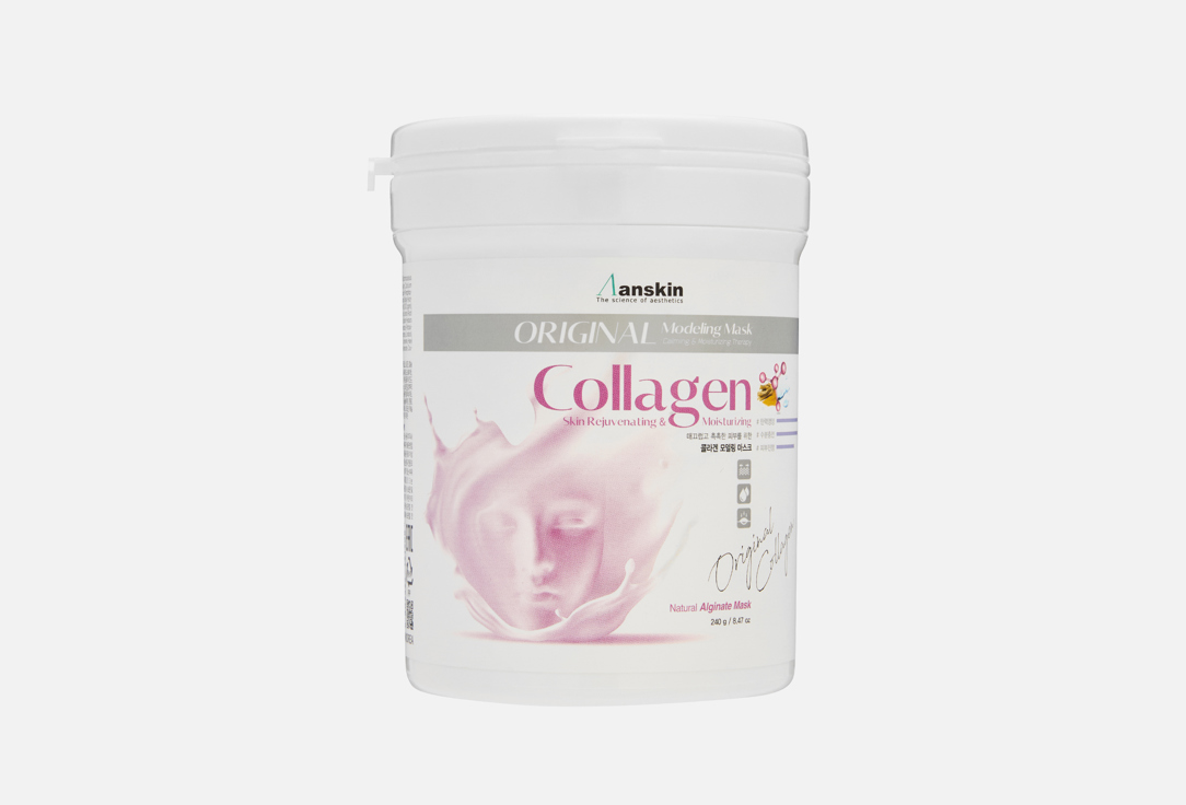 Изображение товара Укрепляющая альгинатная маска для лица ANSKIN Collagen Modeling для зрелой и сухой кожи